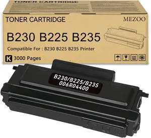 B230 B225 B235 Black Toner Cartridge High Yield Replacement for 006R04400 Toner Cartridge Compatible for Xerox B230 B225 B235 Printer (1-Pack, Black)