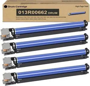 4PK 013R00662 Drum Cartridge Unit Replacement for Xerox WorkCentre 7525 7530 7535 7545 7556 7830 7835 7845 7855 7970 EC7836 EC7856 Altalink C8030 C8035 C8045 C8055 C8070 Printer