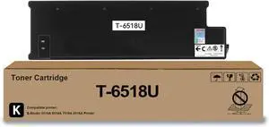 T6518U T-6518U Black Toner Cartridge Replacement for Toshiba E-Studio 5518A 6518A 7518A 8518A Printer (High Yield 106,600 Pages)