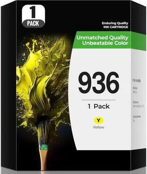 936 Ink Cartridges OfficeJet Pro 9135e 9125e 9730e 9135 9125 9730 Ink Compatible with Hp 936 Ink OfficeJet Pro 9135 e 9125e 9110b Wide Format 9730e 9128e 9122e 9130b 9122 e 9110 9130 b Printers(1Y)