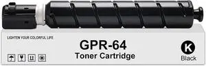 LCL GPR64 Black High Capacity Toner Cartridge Replacement for Canon GPR-64 GPR64 0473C003 for DX4825i DX4835i DX4845i Printer (1-Pack )