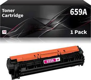 659A W2013A Magenta Toner Cartridge Compatible for HP 659A High Capacity Ink Cartridges Replacement for HP Enterprise Flow MFP M776 M856x M856dn M776z M776dn M776zs Printer 1 Pack (Magenta)