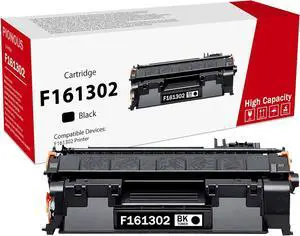 PINOS F161302 Black Toner Cartridge (1-Pack) - Compatible with F161302 Printer, Spherical Toner for Sharp, Non-Fading Printouts PINOS F161302 Black Toner Cartridge (1-Pack) - Compatible with F161302 Printer, Spherical Toner for Sharp, Non-Fading Printouts