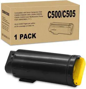 Remanufactured C500/C505 Cyan Toner Cartridge Replacement for 106R03868 Compatible with Xerox VersaLink C500 C500N C500DN C505 C505N C505DN C505X C505S Color Multifunction Printer ( 1-Pack )