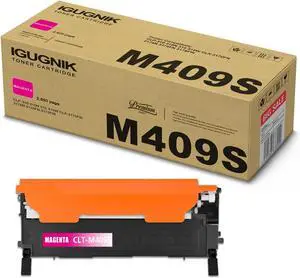 1 Pack CLT-M409S Magenta Toner Cartridge High Yield 2,800 Pages Compatible for Samsung CLP-310 310N 315 315W CLX-3170FN 3175N 3175FN 3175FW Printer