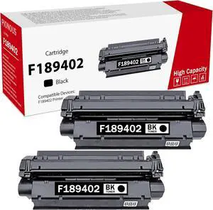 F189402 Black Toner Cartridge (2-Pack) - PINOS Compatible F189402 Toner Cartridge Replacement for Canon F189402 Black Toner Cartridge Work with F189402 Printer