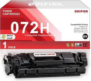 072H Black Toner Cartridge Replacement Compatible for Canon 072H Toner Cartridge 072 H 5648C001 for imageCLASS MF284dw MF287dw MF289dw LBP172dw LBP170 MF280 Printer (4,100 Pages, 1 Pack)