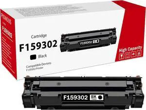 F159302 Black Toner Cartridge (1-Pack) - PINOS Compatible F159302 Toner Cartridge Replacement for Canon F159302 Black Toner Cartridge Work with F159302 Printer