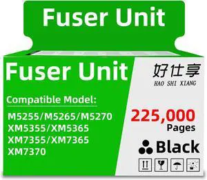 41X1115 41X2233 Remanufactured Fuser Unit Fuser Maintenance Kit Compatible with Lexmark M5255 M5265 M5270 XM5355 XM7355 XM7365 XM7370 Laser Printer (Fuser Unit-115V-1Pack)