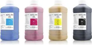 Eco Solvent Ink for Wide Format Grand Format Printers Use for DX4 DX5 DX7 DX9 DX10 DX11 XP600 TX800 Printhead, Mimaki, Roland, Mutoh (1000ml/PCS)