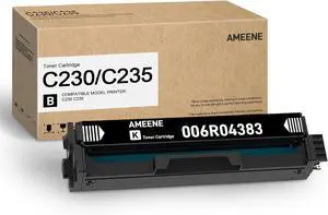 C230/C235 Toner Cartridge Set (1-Pack, Black ), 006R04383 Toner Replacement for Xerox C230 C235 Printer