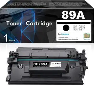 89A Black Toner Cartridge 1-Pack Works with Laser Enterprise M507n M507x M507dn M507dng MFP M528f M528dn Flow MFP M528c M528z Printer Replacement for HP 89A CF289A 89X CF289X 89Y Toner Cartridge