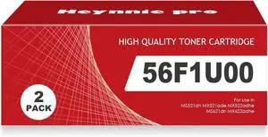 Remanufactured 56F1U00 Ultra High Yield Black Toner Cartridges Compatible with Lexmark 56F1U00 56F1U0E for MS521 MS621 MS622 MX521 MX522 MX622 Printers (with Chip 25000 Pages)