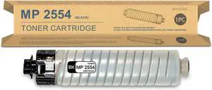 1 Pack MP 2554 MP 3554 Black Toner Cartridge : Compatible MP 2554 Replacement Toner Cartridge for Ricoh MP2555 MP3054 MP3055 MP3555 MP4054 MP4055 MP5054 MP5055 Printer , 24,500 Pages (842124,841993)