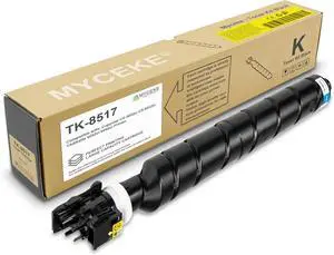 1 Pack TK8517 Black Toner Cartridge: Compatible TK8517K Toner Replacement TK-8517K Toner for Kyocera Copystar CS-5052ci CS-6052ci TASKalfa 5052ci 6052ci Printer, Black 30500 Pages