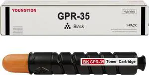 GPR35 High-Yield Black Toner Cartridge 1-Pack Replacement for Canon GPR-35 Toner Cartridge for imageRUNNER 2520 2520I 2525 2525I 2530 2530I Printer