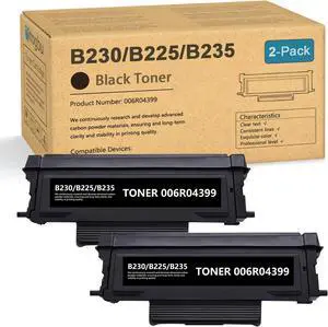B230/B225/B235 Toner Cartridge, 2 Pack Black 006R04399 Toner Cartridge Replacement for Xerox B230 B225 B235 Printer Toner
