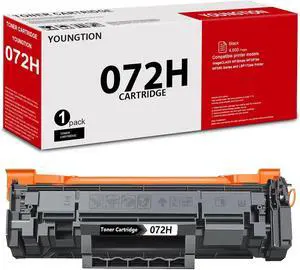 072H Black Toner Cartridge High Yield (1-Pack) Compatible 072H Toner Replacement for Canon 072H Toner Cartridge for imageCLASS MF284dw MF287dw MF280 Series and LBP172dw Printers