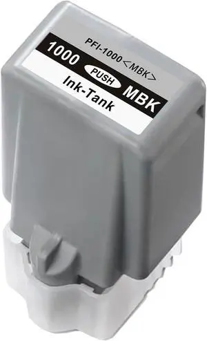 PFI-1000 Ink (1Pack,MBK 80ml) Compatible Replacement for Canon PRO 1000 Ink Cartridges imagePROGRAF PRO 1000 Printer