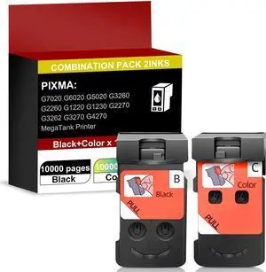 BH-20 CH-20 Replacment for PrintHead for PIXMA G7020 G6020 G5020 G3260 G2260 G1220 G1230 G2270 G3262 G3270 G4270 MegaTank Printers(2-Pack)