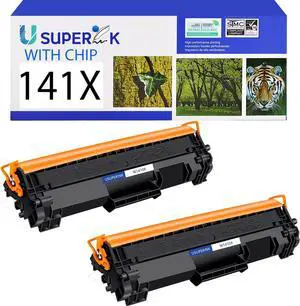 W1410X Compatible Toner Cartridge Replacement for HP 141X Black Toner Cartridge use for Laserjet Pro M110w MFP M140w M139w(not use for M139we, M140we, M110we,1 Pack)