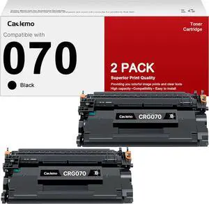 070 Black Toner Cartridge Replacement for Canon 070 Toner Cartridge 070 070H Toner CRG070 CRG-070 for Canon imageCLASS MF465dw MF462dw LBP247dw LBP247dw Printer Ink (Black, 2 Pack)