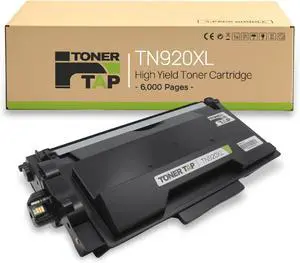 Toner Tap Compatible TN920XL Toner Cartridge, Replacementfor Brother TN920XL Black Toner for Brother HL-L6210DWT HL-L5210DN HL-L5210DW HL-L5210DWT, High-Yield Toner with Chip