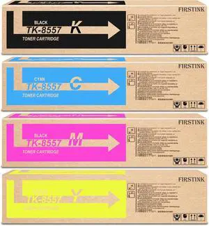 High Yield TK8557 Toner Cartridges TK-8557 Toner Cartridge Set Compatible for Kyocera TASKalfa 6054ci 7054ci TK-8557 Printers