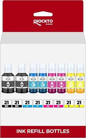 GI-21 Ink Refill Bottles G3270 G3290 G4270 G4280 Ink Refill Compatible with 21 GI-21 GI21 Ink Refill Bottles for MegaTank G3270 G3290 G4270 G4280 G1220 G3260 G2270 G2260 G1230 G3262 G3272 Printer