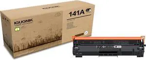 1-Pack 141A W1410A High Yield Black Toner Cartridge(with chip), Replacement for HP 141A W1410A for M109-M112 MFP M139-M142 M110w M110we M140w M140we Printer