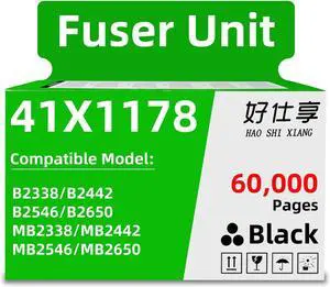 41X1178 Fuser Maintenance Kit Fuser Unit Compatible for Lexmark B2338 MB2338 B2442 MB2442 B2546 MB2546 B2650 MB2650 Series Laser Printer (Fuser Unit-110V-1Pack)