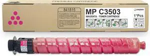 MP C3503 C3003 Toner Cartridge (1-Pack, Magenta) - Lovn 841815 Magenta Toner Cartridge (Up to 18,500 Pages) Replacement for Ricoh Aficio/Lanier/Savin MP C3003 MP C3503 MP C3004 MP C3504 Printer
