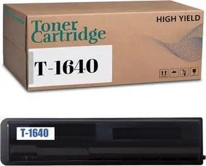 T1640 Compatible Toner Cartridge Replacement for Toshiba T-1640, to Use with E-Studio 163 165 166 167 203 205 206 207 237 Printer (1Pack Black)