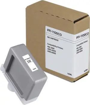 PFI-1100 Chroma Optimizer Ink Tank Replacement for Canon PFI1100 PFI-1100CO 0860C001AA 160ML Ink Cartridge for Pro 2000 4000 4000s 6000 6000s Printers, (1 Pack )