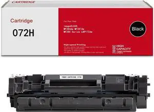 072H Black High Yield Toner Cartridge Compatible Replacement for Canon 072 072H for Canon imageCLASS MF284dw MF287dw MF280 Series and LBP172dw MF289dw Printers 072H Black High Yield Toner Cartridge Compatible Replacement for Canon 072 072H for Canon imageCLASS MF284dw MF287dw MF280 Series and LBP172dw MF289dw Printers