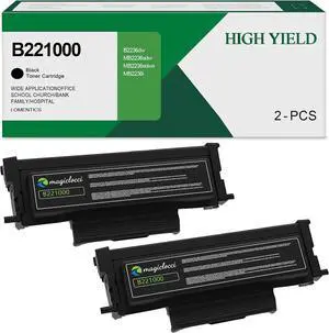 B221000 Toner Cartridge - B/MB2236 Replacement for Lexmark B221000 Black Toner Cartridge Work with B2236, MB2236 Series Printer, 2Pack
