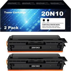 20N10 High Yield 2-Pack Replacement for Lexmark 20N10 Toner Cartridges 20N10K0 20N1HK0 20N1XK0 Compatible with CS331 CX331 CS431 CX431 CS331dw CS431dw CX331adwe CX431adw Printers