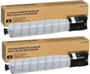 B9100 Black Toner Cartridge Compatible for Xerox 006R01766 Toner Replacement for Xerox Primelink B9100 B9110 B9110P B9136 B9136P B9125 B9125P Printers(2 Pack/71,500 Pages High Yield)