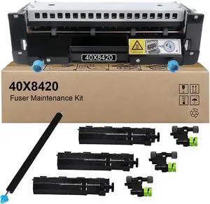 40X8420 40X8425 40X7743 Remanufactured Fuser Maintenance Kit Type 00 Fuser Unit Replacement for MS810 MS811 MS812 MS817 MX710 MX711 MX810 MX811 MX812 M5155 M5163 M5170 Printer (110V, 200000 Pages)