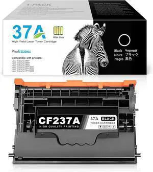 37A CF237A Toner Cartridge Replacement for HP 37A Black Toner Cartridge 37X CF237X 37Y Works with Laser Enterprise M607 M608 M609 Series, Laser Enterprise MFP M631 M632 M633 Series Printer (1-Pack)