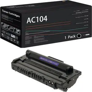 AC104 Toner Cartridges Compatible with Ricoh AC104 1130L 1170L 2210L Printers, High Yield 4000 Pages (1 Pack Black)