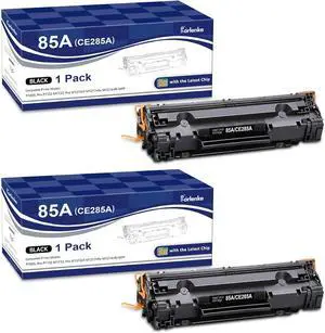 85A Toner Cartridge 2 Pack with Chip | CE285D 85A Black Toner Cartridge Replacement for HP 85A CE285A Toner Works with Laser Pro P1102, p1102w Series, Laser Pro MFP M1212 Series Printer | CE285A