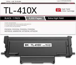 TL-410X TL410X Toner Cartridge (1 Pack, Black) - Lovn Compatible TL 410X Black Toner Cartridge (Up to 6,000 Pages) Replacement for Pantum M7102DW P3302DW P3312DW M7200FDW P3300DN M6800FDW Printer