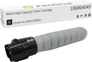 C8000 Black Toner Cartridge, 106R04049 High Capacity 20,900 Page-Yield, Works with Printer Models Xerox VersaLink C8000