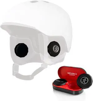 Outdoor Tech - Chips Ultra 2.0 Headphones - True-Wireless Bluetooth Helmet Speakers for Skiing Snowboarding Biking and Power Sports