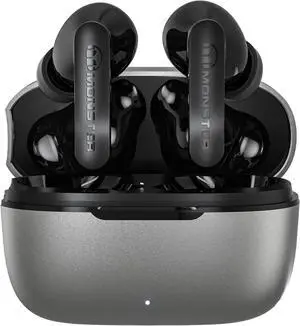 Monster N-Lite Clear Talk Wireless Earbuds, IPX8 Waterproof Earphones, Bluetooth 5.3 Headphones with CVC 8.0 Noise Reduction, Fast Charging for Sport