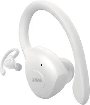Jam True Wireless Athlete Sweat Resistant Wireless Earbuds, White