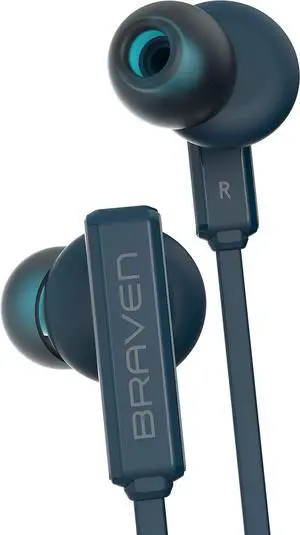 Braven Flye Sport - Water-Resistant, Bluetooth Earbud - Blue, 604002602