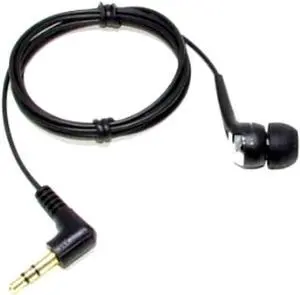 Premium - Audiophile High-Definition Single Earbud - Hear Both Stereo Channels with one Earbud - Great When You Need to Keep one Ear Open. Rubber earhook Included