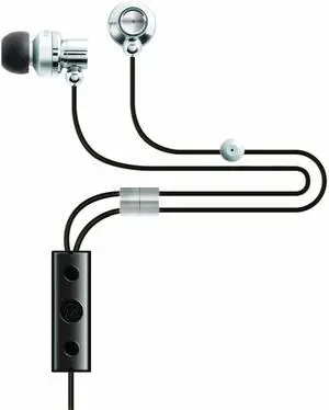 iP-395 iMetal Isolation Earphones with Remote and Mic for iPhone 4/3GS, iPad, and latest iPod
